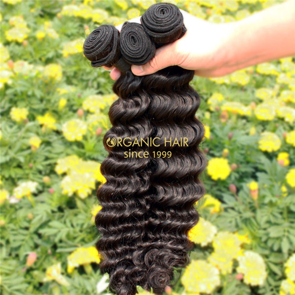 Natural remy human hair weave 